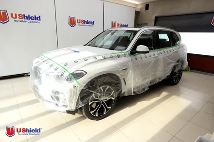BMW X5 45e. 유쉴드 자동차썬팅 추천, 가격, 농도. / 충남 천안