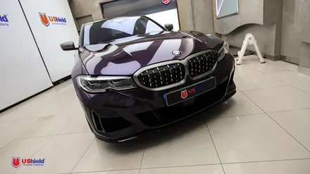 한정판 BMW M340i - 천안 유쉴드 바이올렛 썬팅 후기 / 충남 천안