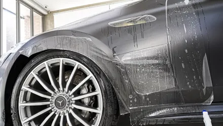벤츠 GT 43 AMG. 전체 무광 PPF 작업 후 추가 전체 랩핑 시공!ㆍAX 필름. / 충남 천안