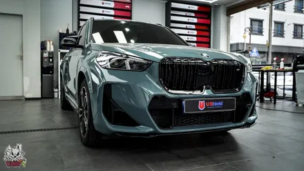BMW X1 그릴 크롬죽이기, 천안 유쉴드 본사 / 충남 천안