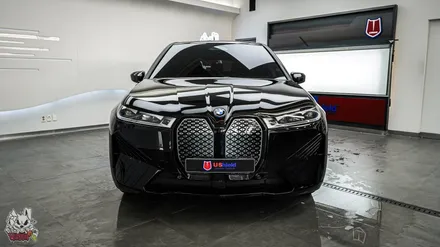 이래서 블랙 하나 봐요. BMW IX 전체 블랙 PPF 시공. 유쉴드 천안 본사. / 충남 천안