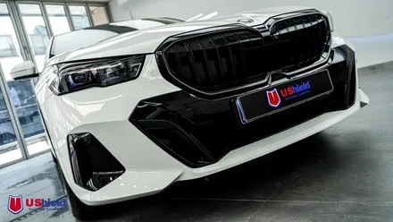 BMW 5시리즈 하이그로시 전체 PPF 시공. 유쉴드 천안 본사. / 충남 천안