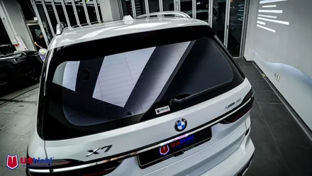 BMW X7 바이올렛 썬팅, 엑소쉴드 윈드쉴드, PPF 시공. 유쉴드 천안 본사. / 충남 천안