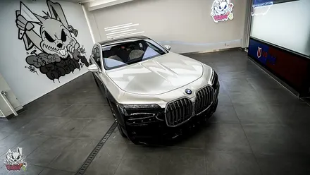 BMW 7시리즈 추천 \'신상\' 투톤 랩핑, 듀오톤. 유쉴드 천안 본사. / 충남 천안