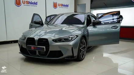BMW M3 컴페티션. 유쉴드 바이올렛 썬팅ㆍ대디래빗컴퍼니(DRC) / 충남 천안