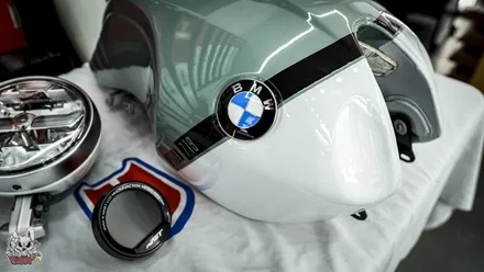 BMW R9T 알나인티 완벽 보호! 연료 탱크, 헤드라이트, 게이지 바이크 PPF. 천안 토끼아빠. / 충남 천안