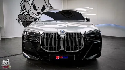 BMW 7시리즈 듀오톤 투톤 랩핑, 유쉴드 바이올렛 썬팅. 아산 청주 평택 수원. / 충남 천안