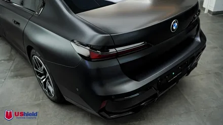 BMW 7시리즈 진리의 전체 무광 PPF, 썬팅, 크롬죽이기 시공. 유쉴드 천안 본사. / 충남 천안