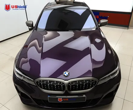 한정판 BMW M340i - 천안 유쉴드 바이올렛 썬팅 후기 / 충남 천안
