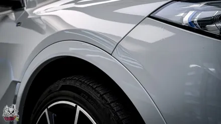 BMW X7 \'진리\' 의 그레이 (시멘트) 전체 고광택 랩핑, 천안 토끼아빠. / 충남 천안