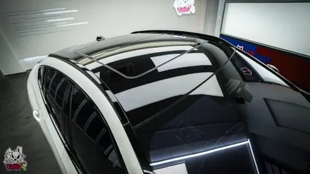 BMW X6 30D 출고! 전체 무광 PPF, 바이올렛 썬팅, 윈드쉴드 시공. 유쉴드 천안 본사. / 충남 천안