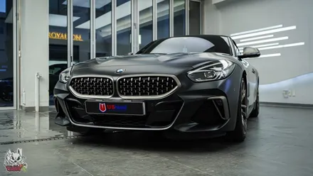 BMW Z4 전체 무광 PPF 시공. 유쉴드 천안 본사. / 충남 천안