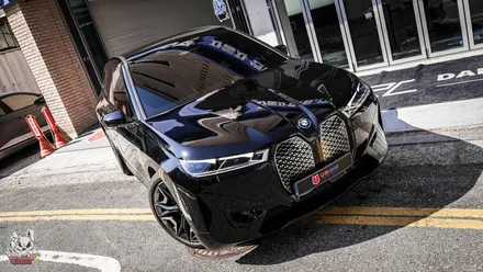 이래서 블랙 하나 봐요. BMW IX 전체 블랙 PPF 시공. 유쉴드 천안 본사. / 충남 천안