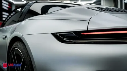 포르쉐 911 타르가 4 GTS GT 실버 전체 무광 PPF, 썬팅 시공. 유쉴드 천안 본사. / 충남 천안