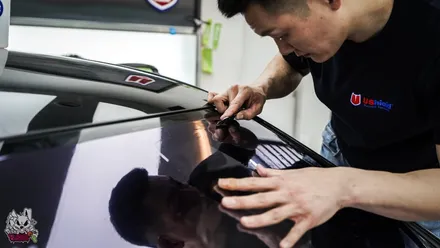 BMW 7시리즈 750e 하이브리드 전체PPF, 썬팅, 윈드쉴드, 크롬죽이기 등 천안 유쉴드 본사 풀패키지 시공. / 충남 천안
