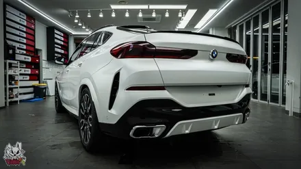 BMW X6 30D 출고! 전체 무광 PPF, 바이올렛 썬팅, 윈드쉴드 시공. 유쉴드 천안 본사. / 충남 천안