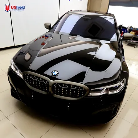 bmw m340i 전체ppf, 바이올렛 썬팅, 윈드가드 시공 - 천안 유쉴드 본사 / 충남 천안