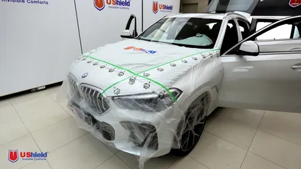 BMW X6 40i - 유쉴드 바이올렛 썬팅, 윈드가드, PPF 시공 / 충남 천안