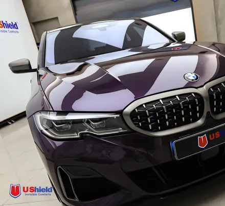 한정판 BMW M340i - 천안 유쉴드 바이올렛 썬팅 후기 / 충남 천안
