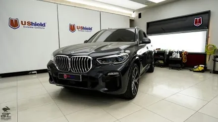 천안 크롬죽이기 랩핑, BMW X5 크롬딜리트 전/ 후 비교! 천안 토끼아빠 / 충남 천안