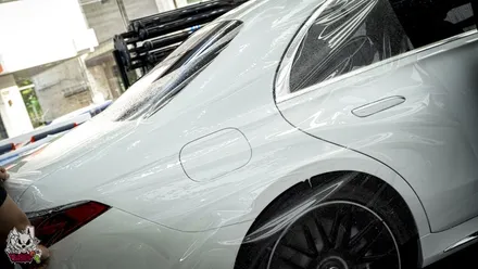 벤츠 S63 AMG E 퍼포먼스. 실내 및 전체 PPF, PPF 전용 유리막 시공. 천안 토끼아빠. / 충남 천안