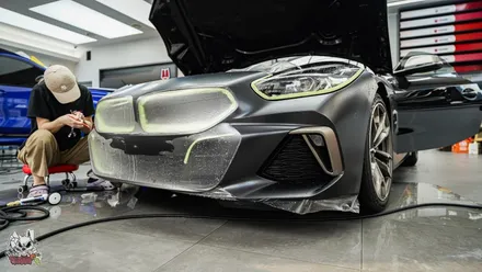 BMW Z4 전체 무광 PPF 시공. 유쉴드 천안 본사. / 충남 천안