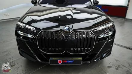 BMW 7시리즈 750e 하이브리드 전체PPF, 썬팅, 윈드쉴드, 크롬죽이기 등 천안 유쉴드 본사 풀패키지 시공. / 충남 천안