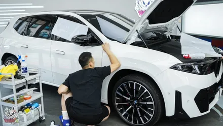 BMW iX3 풀체인지 필수 작업, 프론트 PPF, 윈드쉴드 시공 후기. 유쉴드 천안 본사. / 충남 천안