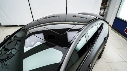 벤츠 GT 43 AMG. 전체 무광 PPF 작업 후 추가 전체 랩핑 시공!ㆍAX 필름. / 충남 천안