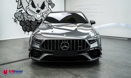벤츠 A45 AMG S 전체 PPF, 고스트 : 블다 썬팅, 윈드쉴드 시공. 천안 유쉴드 본사. / 충남 천안