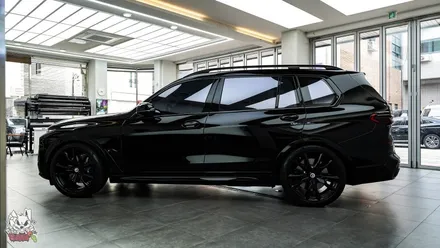 BMW X7 화이트에서 블랙으로, 천안 전체PPF 블랙PPF 컬러체인지┃유쉴드 본사 / 충남 천안