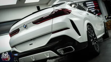 BMW X6 30D 출고! 전체 무광 PPF, 바이올렛 썬팅, 윈드쉴드 시공. 유쉴드 천안 본사. / 충남 천안