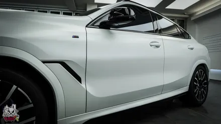 BMW X6 30D 출고! 전체 무광 PPF, 바이올렛 썬팅, 윈드쉴드 시공. 유쉴드 천안 본사. / 충남 천안