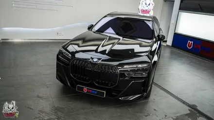 BMW 7시리즈 750e 하이브리드 전체PPF, 썬팅, 윈드쉴드, 크롬죽이기 등 천안 유쉴드 본사 풀패키지 시공. / 충남 천안