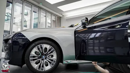 BMW 7시리즈 \'진리\' 의 듀오톤 투톤 랩핑! 천안 토끼아빠.. / 충남 천안