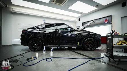 흑간지, 진정한 블랙은 이래야 합니다. BMW X6 전체 블랙 PPF 시공. 천안 유쉴드 본사. / 충남 천안