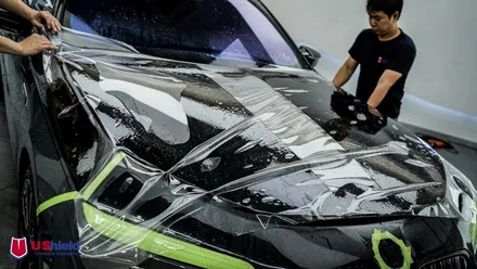 BMW 7시리즈 i7 M70 본넷, 앞범퍼 PPF 시공. 유쉴드 천안 본사. / 충남 천안