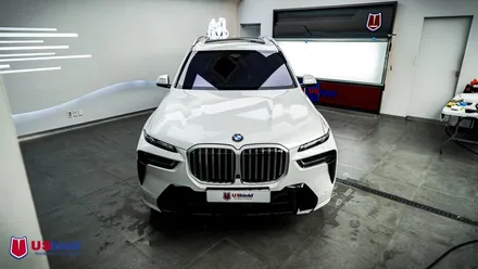 BMW X7 바이올렛 썬팅, 엑소쉴드 윈드쉴드, PPF 시공. 유쉴드 천안 본사. / 충남 천안