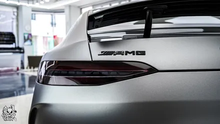 벤츠 GT 43 AMG. 전체 무광 PPF 작업 후 추가 전체 랩핑 시공!ㆍAX 필름. / 충남 천안