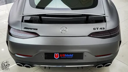 벤츠 GT 43 AMG. 전체 무광 PPF 작업 후 추가 전체 랩핑 시공!ㆍAX 필름. / 충남 천안
