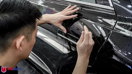 새 차 사면 왜 꼭 여기부터 먼저 파손될까? 유쉴드 문콕 안심 도어 PPF 패키지 그랜저 GN7 시공 후기. / 충남 천안