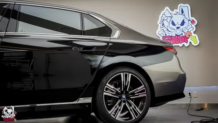 BMW 7시리즈 i7 듀오톤, 투톤 랩핑 AX 고광택 필름 시공. 천안 토끼아빠. / 충남 천안