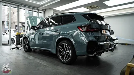 BMW X1 그릴 크롬죽이기, 천안 유쉴드 본사 / 충남 천안