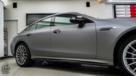벤츠 GT 43 AMG. 전체 무광 PPF 작업 후 추가 전체 랩핑 시공!ㆍAX 필름. / 충남 천안