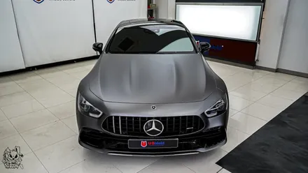 벤츠 GT 43 AMG. 전체 무광 PPF 작업 후 추가 전체 랩핑 시공!ㆍAX 필름. / 충남 천안