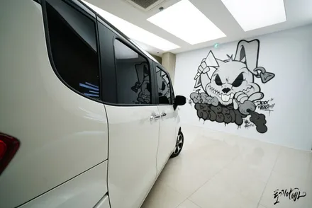 기아 레이 + 천안 아우토위즈 토끼아빠 = ? / 충남 천안
