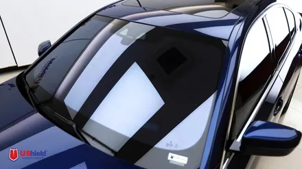 BMW5시리즈 바이올렛 자동차썬팅 후기 - 유쉴드 천안 본사 / 충남 천안