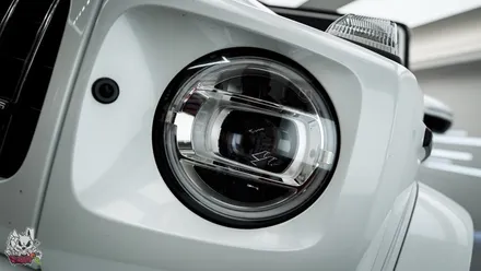 벤츠 지바겐 G63 AMG 윈드쉴드. 박리없이 견고한 엑소쉴드 시공! 천안 토끼아빠. / 충남 천안