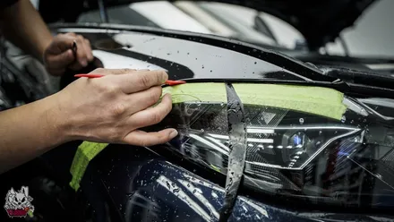 흑간지, 진정한 블랙은 이래야 합니다. BMW X6 전체 블랙 PPF 시공. 천안 유쉴드 본사. / 충남 천안