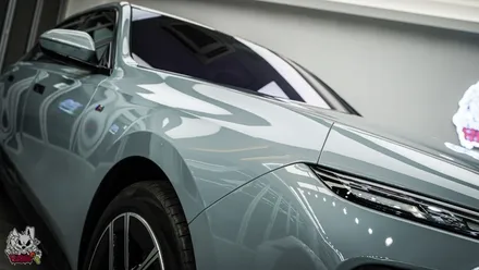 BMW 7시리즈 i7. 스킨프로 전체PPF, 바이올렛 썬팅, 윈드쉴드, 크롬죽이기 시공. 천안 유쉴드 본사. / 충남 천안